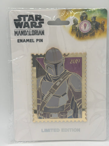 PALM Pink a la Mode Disney Star Wars Mandalorian Royal Stamps LE 400 Stamp Pin