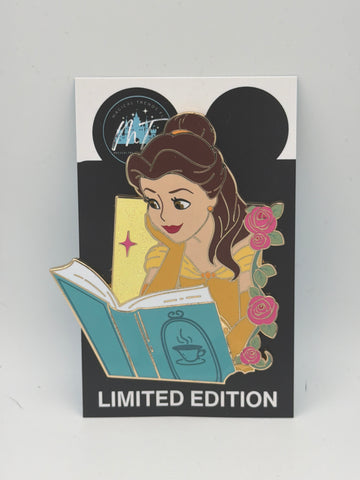 Belle PALM Pink a la Mode Beauty & the Beast Enchanted Cloche Puzzle Pin SE 500