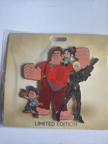 Disney D23 2025 WDI MOG Wreck It Ralph Squad Goals Pin - LE 400