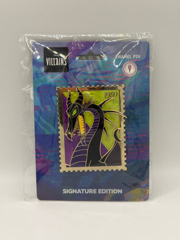 Maleficent Dragon Royal Stamp PALM Pink a la Mode SE 400 Disney Pin