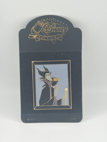 Disney Auctions Maleficent and Diablo Framed Pin LE500