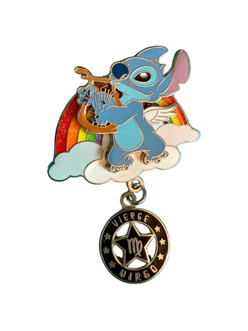 Disneyland Stitch Zodiac Virgo LE Pin
