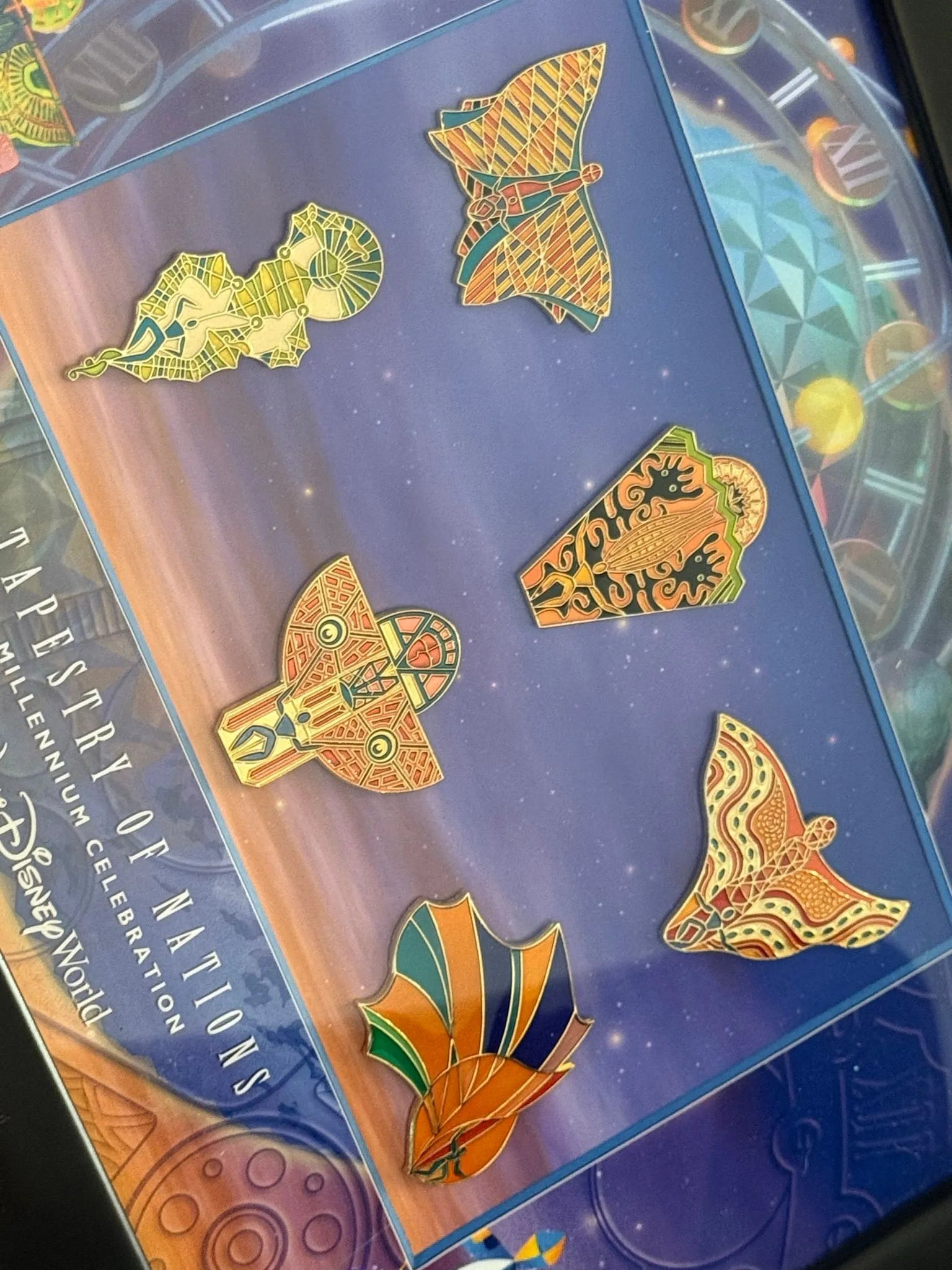 Walt Disney Tapestry Of Nations Millennium Celebration Limited Edition Pin Set - image 2