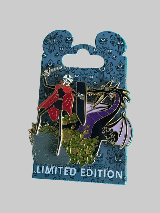 WDI Nightmare Before Christmas Maleficent Dragon Sleeping Beauty LE 300 Pin
