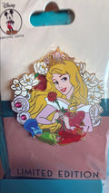 Disney Employee Center DEC Floral Princess Wreaths Sleeping Beauty Aurora Pin LE - image 2