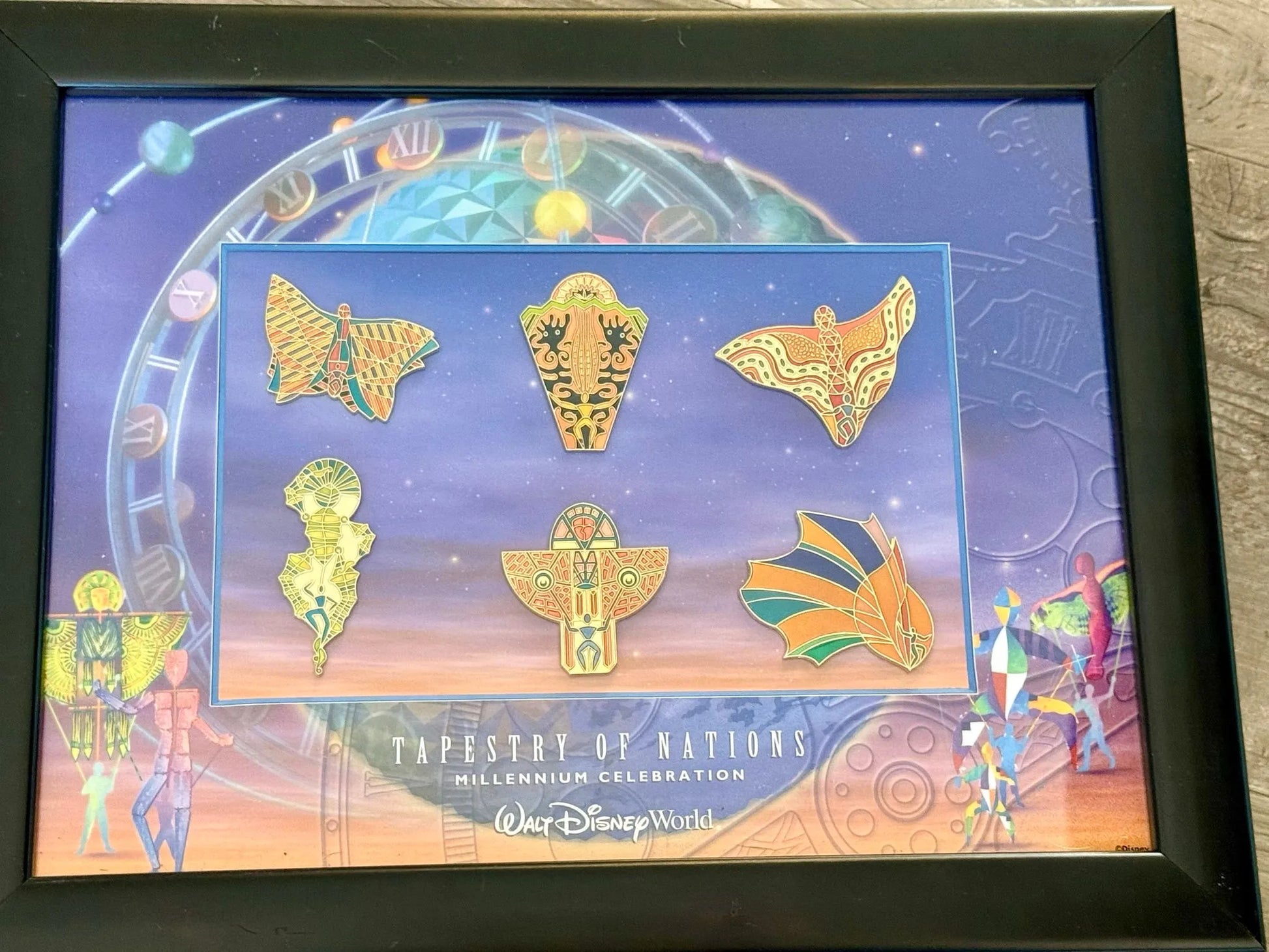 Walt Disney Tapestry Of Nations Millennium Celebration Limited Edition Pin Set