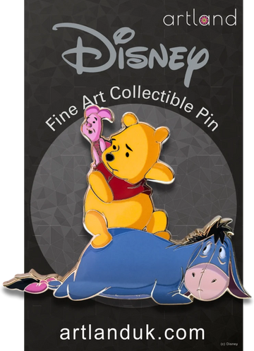 Artland Piglet, Pooh & Eeyore LE Pin