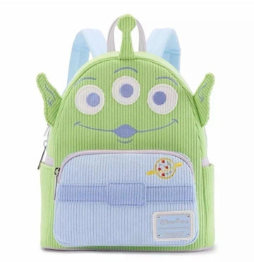 Loungefly Disney Parks Toy Story Alien Pastel Corduroy Backpack