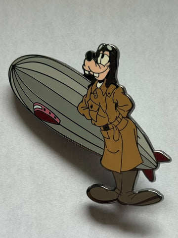 WDW Museum of Pin-tiquities Zeppelin Flying Machines 2009 Goofy LE Pin