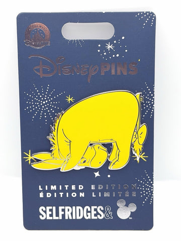 Disney Store UK Selfridges Exclusive Pin Winnie The Pooh Yellow Eeyore LE Pin