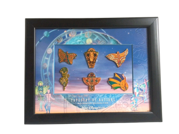 Disney Pins - WDW Tapestry of Nations Millennium Celebration 6 Pin Set - LE 500