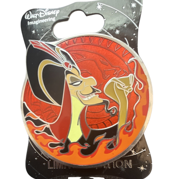 WDI Aladdin Jafar Profile Pin - LE 250