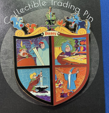 Artland Sword in the Stone Crest Jumbo Pin LE 125
